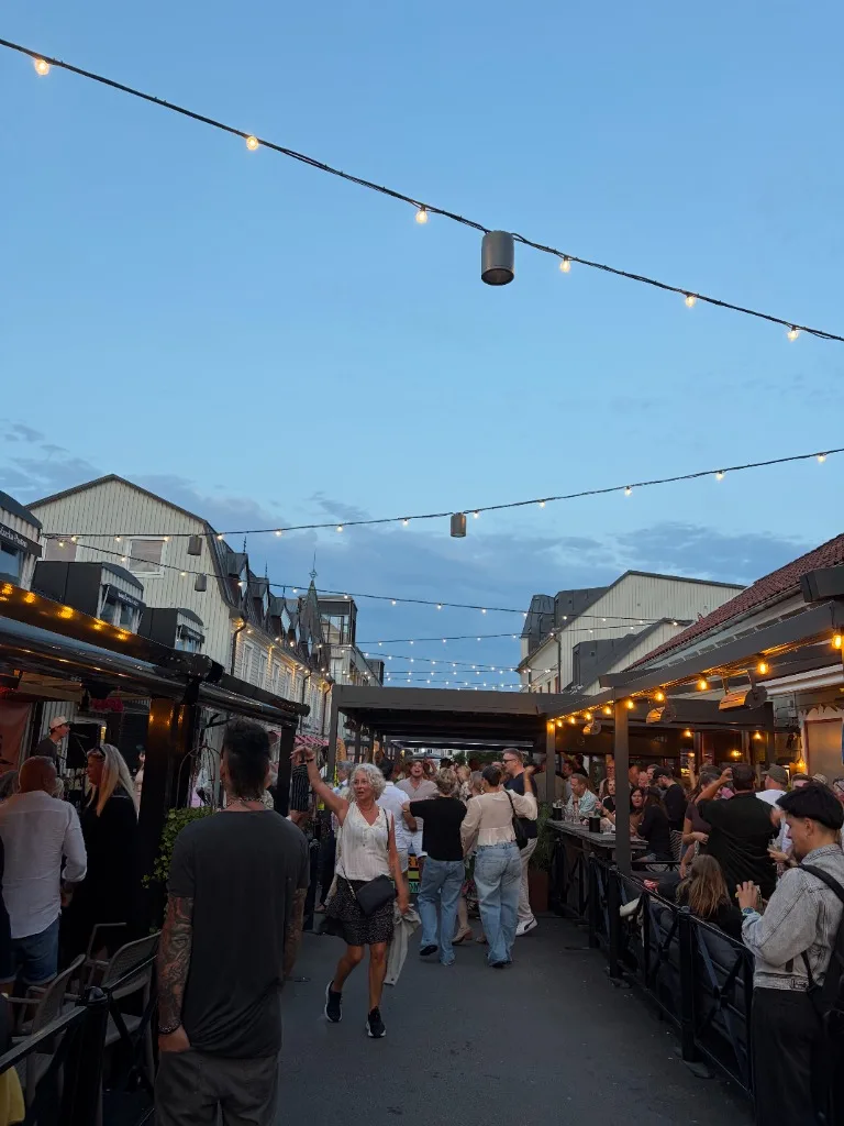 Uteserveringen på Prinsen Bar & Kök